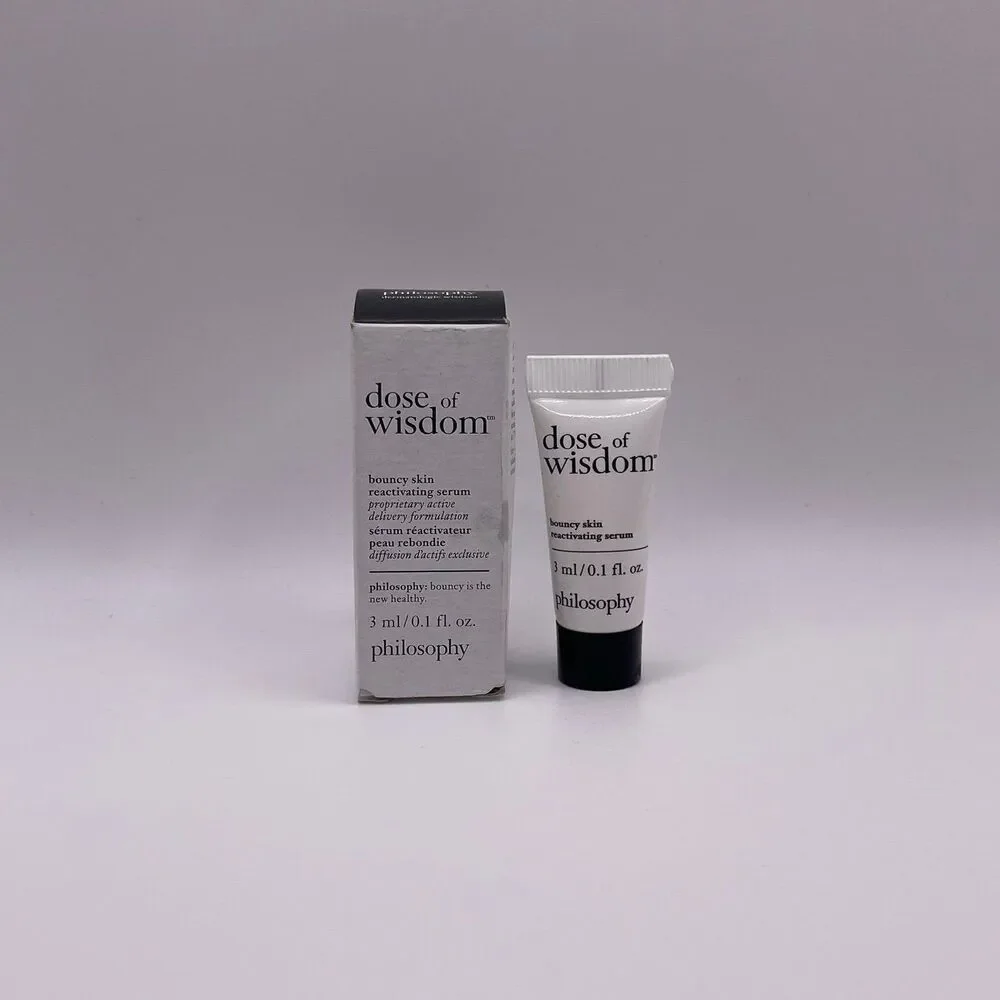 Philosophy Dose Of Wisdom Bouncy Skin Reactivating Mini Face Serum